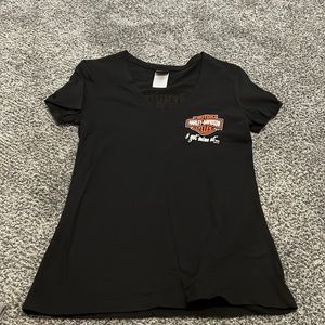 V neck Harley Davidson shirt